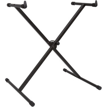 Yamaha X-Style Adjustable Keyboard Stand, designed for stable and adjustable support for portable keyboards and digital pianos, (PKBS1)