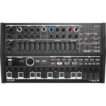 Arturia 531103 MiniBrute 2S Special Edition Noir Semi-Modular Analog Synthesizer/Sequencer (Black)