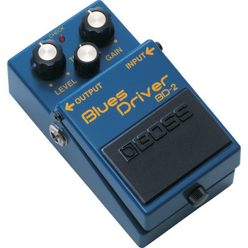 BOSS BD-2 Blues Driver Overdrive Pedal with Tube Amp-Style Analog Circuit, Dynamic Touch Response, and Transparent Gain for Electric Guitar (BD-2)