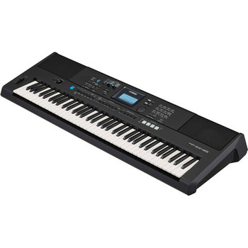 Yamaha PSR-EW425 76-key high-end portable keyboard. Includes PA300C power adapter