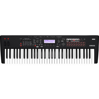 Korg KROSS 2 61-Key Synthesizer Workstation (Super Matte Black)