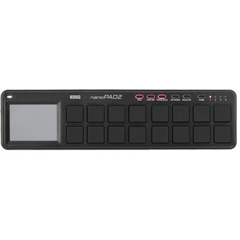 Korg Nano Pad 2 (Black) Portable MIDI Drumpad/Controller