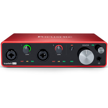 Focusrite Focusrite Scarlett 4i4 4x4 USB Audio/MIDI Interface (3rd Generation)