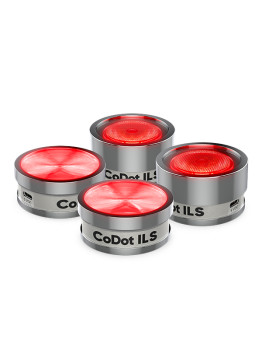 CHAUVET DJ CoDot ILS Coin-Sized LED Illuminator with Wireless Control (4-Pack)