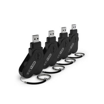 Chauvet DJ DFIUSB2X4 D-Fi USB 2 Wireless DMX Transceiver - 4-pack
