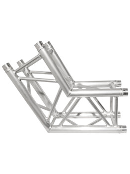 Chauvet DJ Trusst 290mm (12in) Truss, 2-Way, 120° Corner (6pcs makes a hexagon