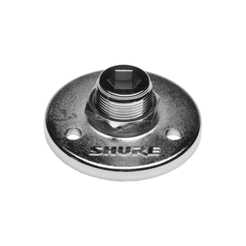 Shure A12 5/8″-27 Threaded Mounting Flange, Matte Silver (A12)