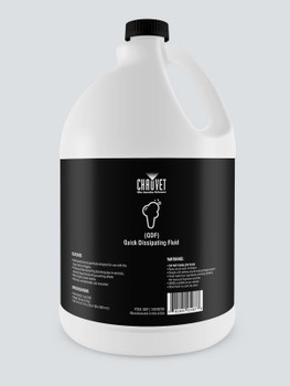 Chauvet DJ QDF Quick Dissipating Water-Based Fog Fluid, 1gal