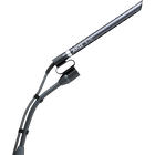 AKG, C747 V11 slim directional shotgun microphone with RFI shielding and included mounting accessories for precise voice and instrument capture, (2226H00110)