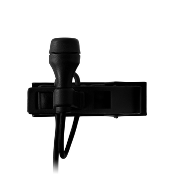 AKG, LC617 MD black omnidirectional lavalier microphone for discreet speech capture in presentations and broadcast applications, (2577X00200)