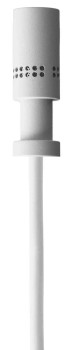 AKG, LC81 MD white cardioid Microlite lavalier microphone for discreet, high-quality speech capture in presentations and broadcast applications, (3241H00040)