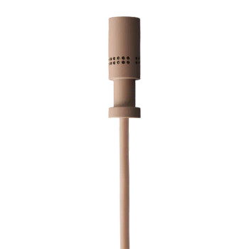 AKG, LC81 MD beige cardioid Microlite lavalier microphone for discreet, high-quality speech capture in presentations and broadcast applications, (3241H00010)