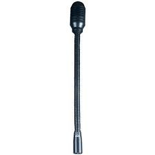 AKG, DGN99 E PA/paging gooseneck microphone with rugged all-metal body and XLR connector for clear voice announcements and public address use without phantom power, (6000H51020)