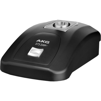 AKG, STS DAM+ professional tabletop stand designed for DAM+ modules and derivatives, compatible with GN15/GN30/GN50 M goosenecks for conferencing and installed audio applications, (2966H00030)