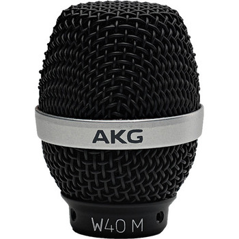 AKG, W40 M dual-layer wiremesh windscreen for CK41 and CK43 capsules, designed to reduce wind and plosive noise in conferencing and installed sound applications, (3165H00290)