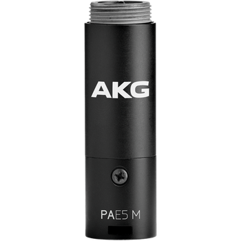 AKG, PAE5 M phantom power adapter with 5-pin XLR connection for powering compatible DAM+ system modules and LED control applications, (3165H00160)