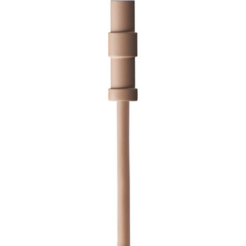 AKG, LC82MD beige Microlite lavalier microphone omnidirectional in beige color, designed for discreet speech capture in presentations, broadcasting, and installed audio applications, (3241H00050)