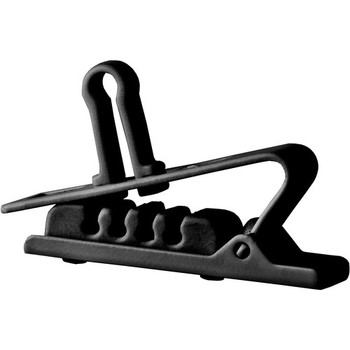 H2 croco clip black 5 pack