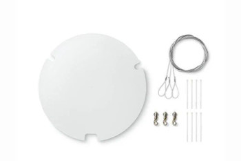 Shure A900W-R-GM Gripple Mount Kit, Round, White Cover (A900W-R-GM)