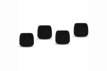 Shure ACVO4WS-B Black Foam Windscreen for Centraverse Overhead Condenser Microphones, 4-Pack (ACVO4WS-B)