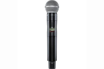Shure AD2/SM58-X55 Wireless Handheld Transmitter with SM58 Capsule, X55 Band (941–960 MHz) (AD2/SM58=-X55)