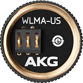AKG, DMS800 WLMA-US wireless microphone adapter for using Shure microphone heads with compatible AKG wireless handheld transmitters, (3009H00140)