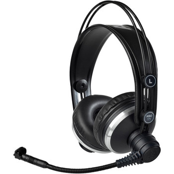 AKG, HSC171 Studio Set professional closed-back headset with condenser microphone for broadcast and recording applications, derived from K271 headphones, (2955X00310)