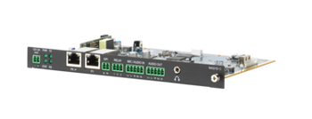 AMX HARMAN NMX-ATC-N4321D-C Audio-over-IP Transceiver Card with Dante and AES67 Network Audio Support (AMX-N43T001C)