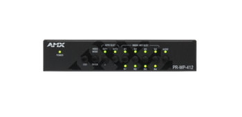 AMX HARMAN Precis PR-WP-412 4x1+1 4K60 HDMI Windowing Processor with Seamless 4x2 Matrix Switching, HDR10, and Multi-Window Display Support (AMX-PR-WP-412)