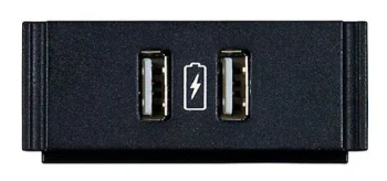 AMX HARMAN HPX-USBC-US65 HydraPort USB-C and USB-A Connectivity Module with Included 65W Power Supply, Up to 65W USB-C Charging and 30W USB-A Charging (AMX-UHMF01C)