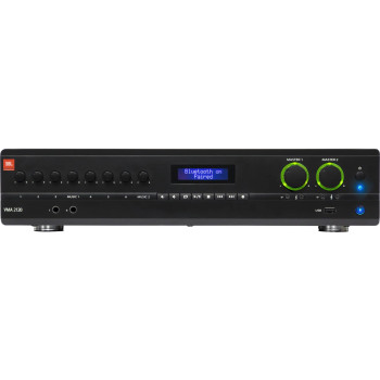 JBL VMA2120 Mixer/Amplifier with Eight Input Channels and Two 120W Output Channels for Commercial and Professional Installed Audio Applications, (NVMA2120-0-US)