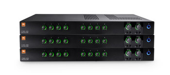 JBL NCSMA2120-U-US Eight-Input Dual 120W DriveCore Mixer Amplifier, Fanless 1U Full-Rack with 4Ω/8Ω/70V/100V Support and Mounting Kit, (NCSMA2120-U-US)