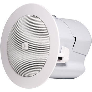 JBL Control 42C Ultra-Compact In-Ceiling Satellite Speaker, 2.5" Driver, 15W Power Handling, 16Ω, 160° Coverage, Includes Backcan and C-Ring, Sold as Pairs, (CONTROL 42C)