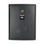 JBL Control 25AV Black Professional 2-Way Shielded Indoor/Outdoor Monitor Loudspeaker, 5.25" Woofer, 70V/100V Multi-Tap Transformer with 8Ω Direct, SonicGuard™ Protection, InvisiBall® Mounting System, Sold as Pair, Black, (Control 25AV Black)