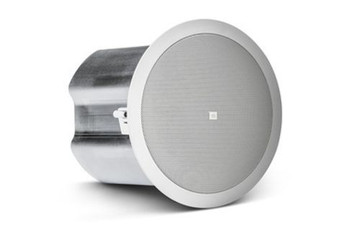 JBL Control 16C/T-BK 6.5" Two-Way Coaxial Ceiling Loudspeaker, 50W Power Handling, 70V/100V Multi-Tap Transformer with 8Ω Direct, Black Finish, Sold Individually (Pairs), (CONTROL 16C/T-BK)