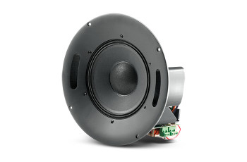JBL Control 328CT Premium 2-Way Coaxial Ceiling Speaker, 8" Kevlar Woofer with 1" Compression Driver, 250W Power Handling, 68W 70V/100V Transformer, 120° Coverage, Ported Metal Baffle, Sold Individually, (CONTROL 328CT)