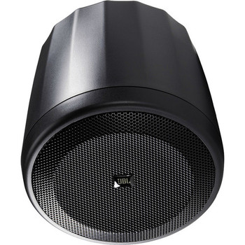 JBL C62P Ultra-Compact Pendant Satellite Speaker with 2.5" Full-Range Driver, 16Ω Direct, External High-Pass Required, IP44 Rated, Suspension Hardware Included, Black, (C62P)