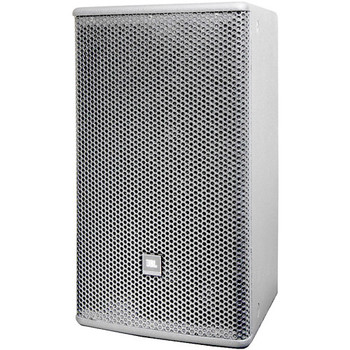 JBL AC195 10" 2-Way Full-Range Loudspeaker with Rotatable 90° x 50° Waveguide, 2408H-2 1" Exit Compression Driver, 1.5" Voice Coil, White Finish, (AC195-WH)