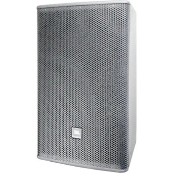 JBL AC566 15" 2-Way Full-Range Loudspeaker with 60° x 60° Waveguide Coverage, 2408H-2 1" Exit Compression Driver, 1.5" Voice Coil, White Finish, (AC566-WH)