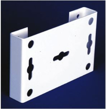 JBL Intellivox 25mm Wall Bracket Set with Fasteners, 2-Piece Mounting Kit, RAL 9010 White Finish, Installation Accessory for Intellivox Column Loudspeakers, Made to Order, (IVX-802225)