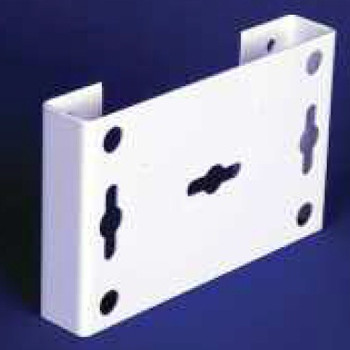 JBL Intellivox 25mm Wall Bracket Set with Fasteners, 3-Piece Mounting Kit, RAL 9010 White Finish, Installation Accessory for Intellivox Column Loudspeakers, Made to Order, (IVX-802226)