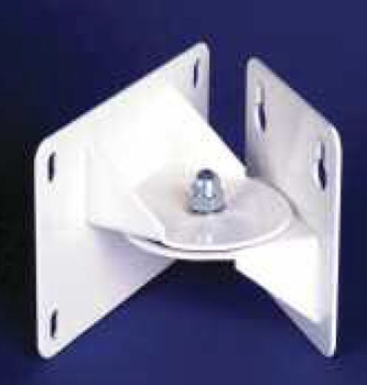 JBL Intellivox 45° Swivel Wall Bracket, RAL 9010 White Finish, Adjustable Mounting Accessory for Flexible Column Loudspeaker Positioning, Made to Order, (IVX-806618)