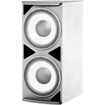 JBL ASB6128 Dual 18" High-Power Passive Subwoofer with Dual 2242H VGC™ Drivers, Parallel/Discrete Switchable, Array Compatible, White Finish, (ASB6128-WH)