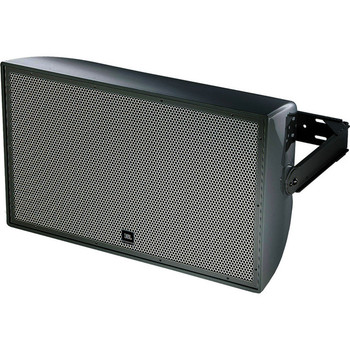 JBL AW566-LS EN54-24 Certified 15" High Power All-Weather Loudspeaker, Black, (AW566-LS-BK)