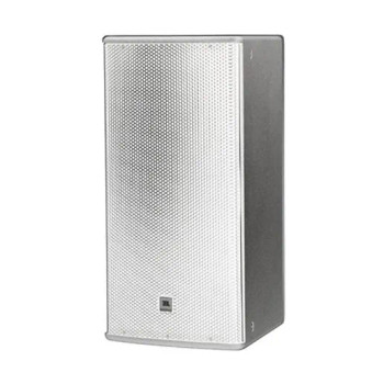 JBL AM7215/66 High-Power 15" 2-Way Full-Range Loudspeaker with 60° x 60° Progressive Transition™ Waveguide, Bi-Amp/Passive, White, (AM7215/66-WH)
