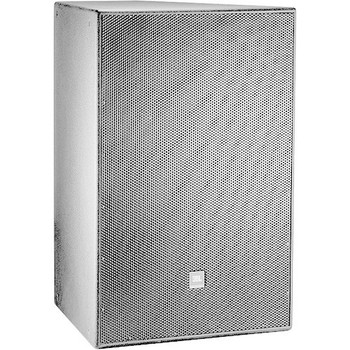 JBL High-Output Three-Way Full-Range Loudspeaker with Dual 12" VGC™ LF Woofers, 8" CMCD™ Midrange Compression Driver, 2431H Neodymium HF Driver, 90° x 50° Coverage Pattern, White Finish (PD6322/95-WH)
