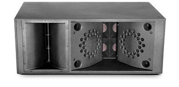 JBL High-Output Three-Way Full-Range Horn-Loaded Line Array Loudspeaker System with Dual 15" LF Woofers, Dual 8" MF Drivers, Triple 1.5" Exit HF Drivers, 90° Horizontal Horn Coverage Pattern (P3183MX)