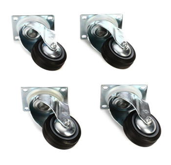 JBL WK-4S Set of 4 Swivel Casters for Professional Loudspeaker Systems and Subwoofer Enclosures (WK-4S)