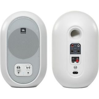 JBL 104 Studio Monitor Pair with Bluetooth Connectivity for Professional Desktop Audio Monitoring (104SET-BTW-US)