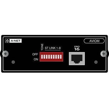 Soundcraft A-Net Aviom Card for Digital Mixing Consoles with Personal Monitoring System Integration, Networked Audio Distribution, and Professional Live Sound Applications (A520.004000SP)